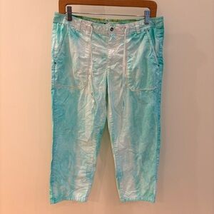 Hei Hei Cropped Tie Dye Pants